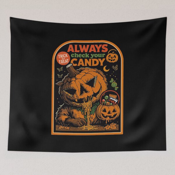 Item preview, Trick 'r Treat Always Check Your Candy Halloween designed and sold by gear-posters.