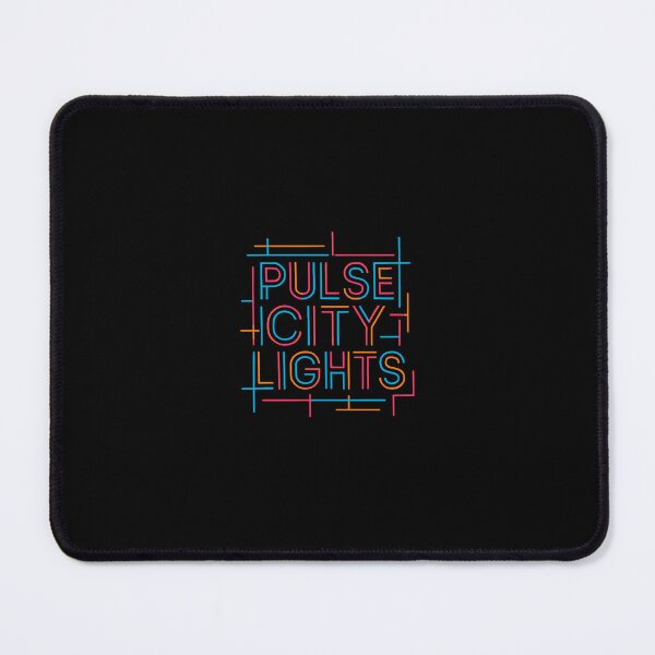 Item preview, Pulse City Lights – Modern Neon-Vector Typography with City Grid Energy designed and sold by Artiviose.