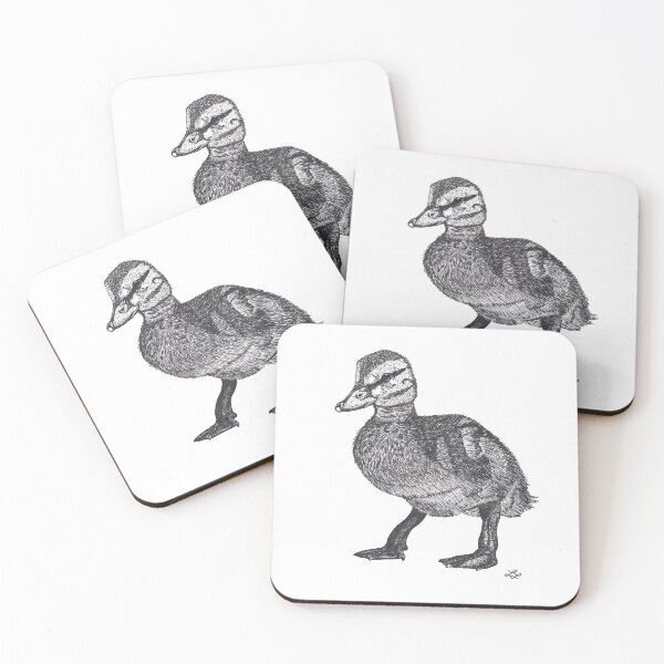 Item preview, Duckling in ink designed and sold by Luke Landwehr.