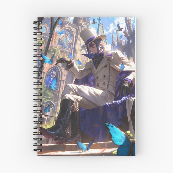 Artikelvorschau, Mephisto Pheles Blauer Exorzist Anime Eleganter Dämon Fantasy entworfen und verkauft von HumbertoValveno.