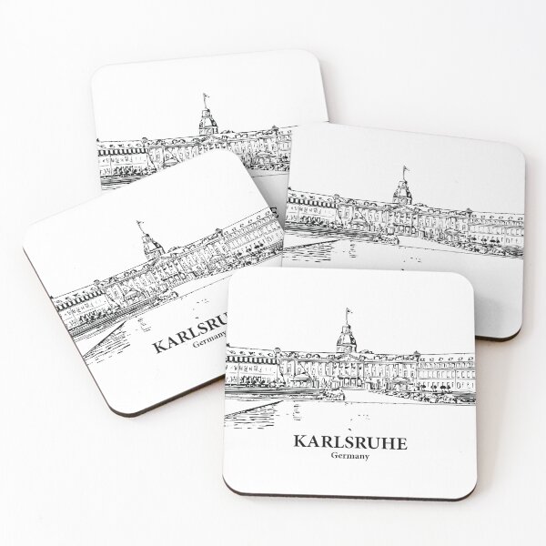Item preview, Karlsruhe - Germany designed and sold by Lakeric Cityscapes.
