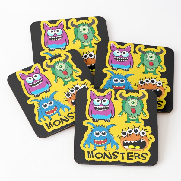 Item preview, Monsters designed and sold by Pixel & Petal.