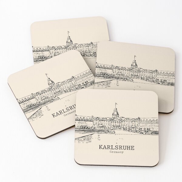 Item preview, Karlsruhe - Germany designed and sold by Lakeric Cityscapes.