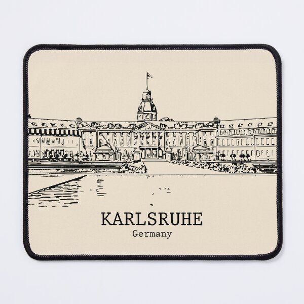 Item preview, Karlsruhe - Germany designed and sold by Lakeric Cityscapes.