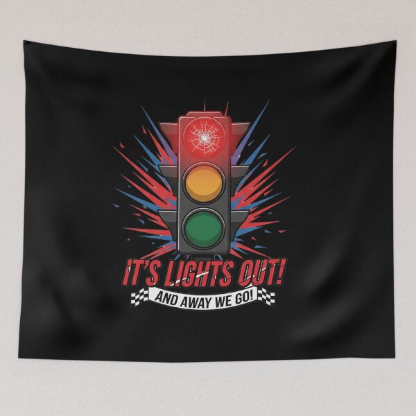 Item preview, IT'S LIGHTS OUT! Classic Traffic Light Race Start T-Shirt designed and sold by nhstaruna.