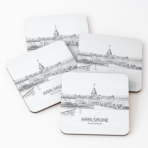 Item preview, Karlsruhe - Deutschland designed and sold by Lakeric Cityscapes.