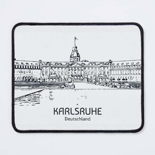 Item preview, Karlsruhe - Deutschland designed and sold by Lakeric Cityscapes.