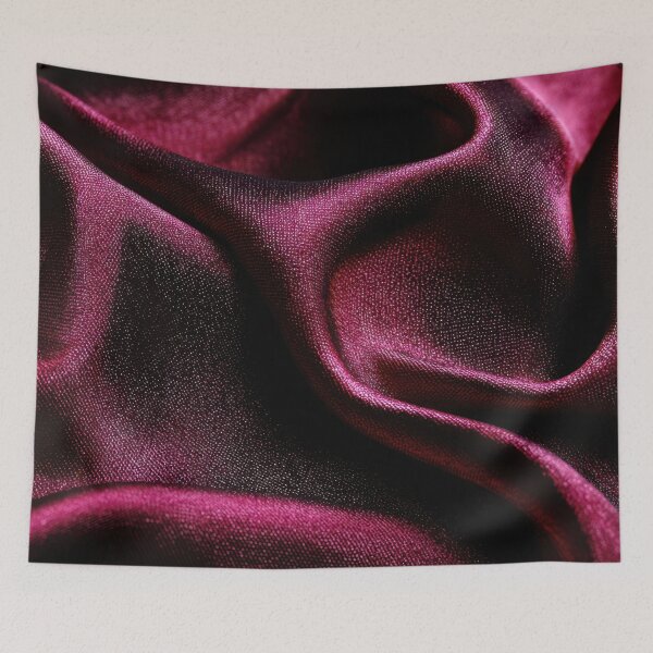 Item preview, Silky red fabric with elegant folds designed and sold by anytka.