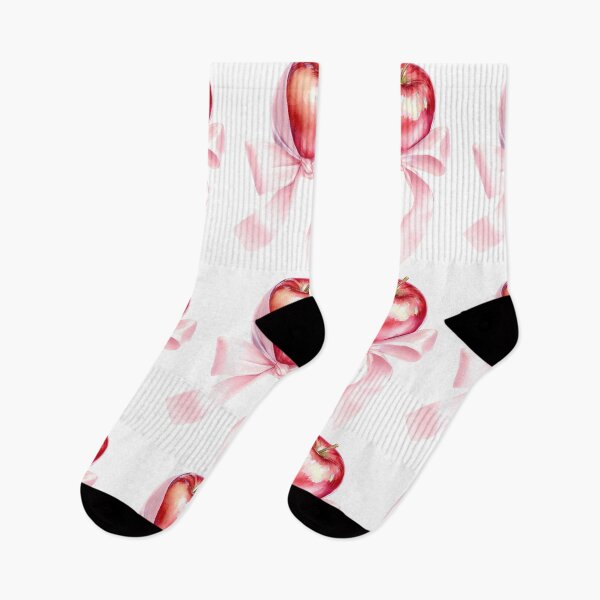 Item preview, Apple with a Pink Ribbon designed and sold by Grafititee.