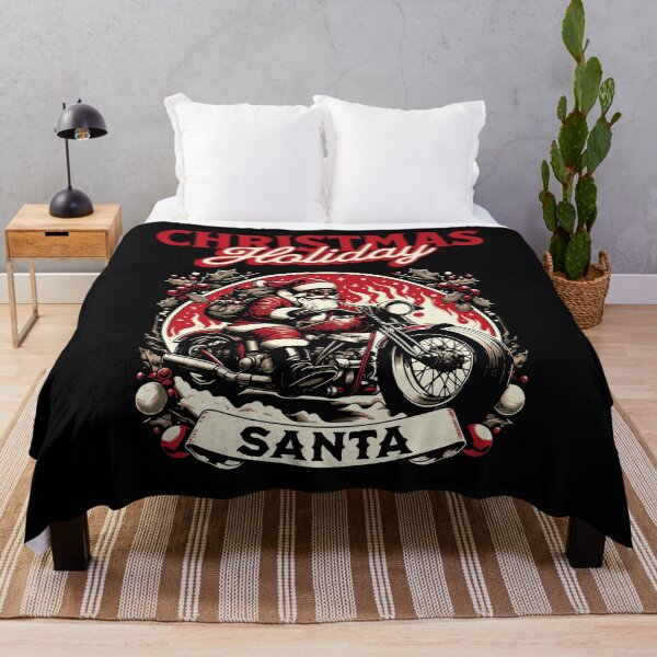 Item preview, Christmas holidays with Santa on a machine designed and sold by ReneMM.