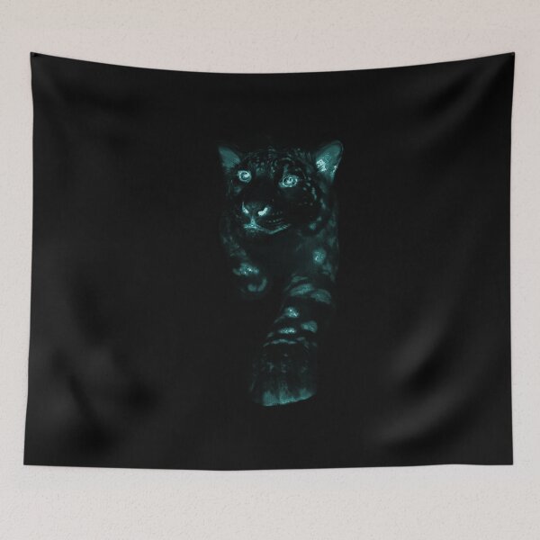 Item preview, Jaguar – Shining Animal of the Night / Swiss Artwork Photography designed and sold by Raphael Wolf.
