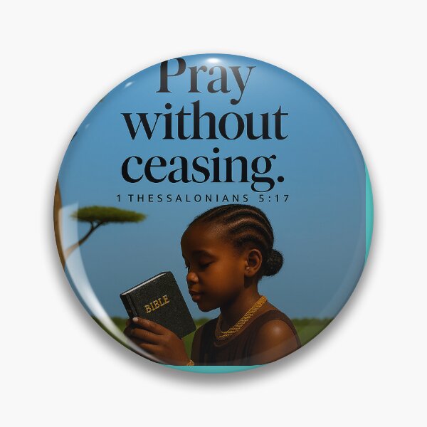 Item preview, African girl in prayer  designed and sold by vineartstudio.
