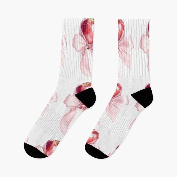 Item preview, Apple with a Pink Ribbon designed and sold by Grafititee.
