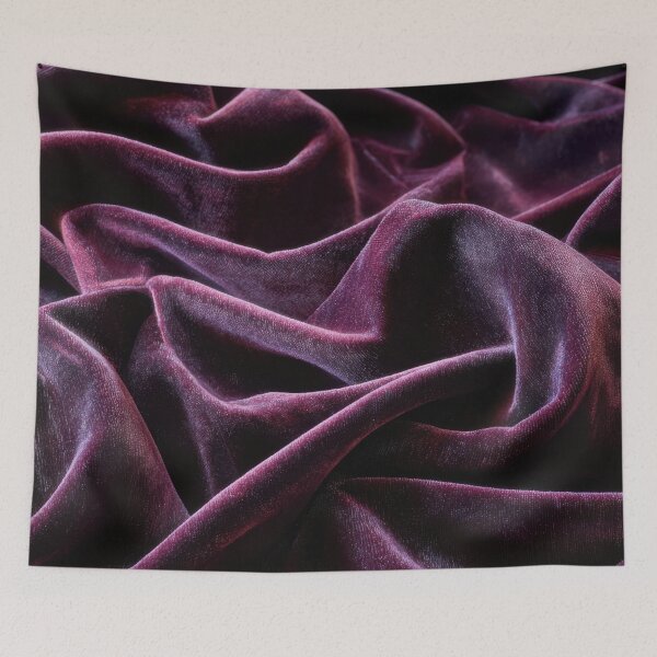 Item preview, Deep purple velvet fabric designed and sold by anytka.