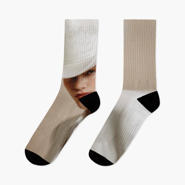 Item preview, Chic model in white cowboy hat designed and sold by anytka.