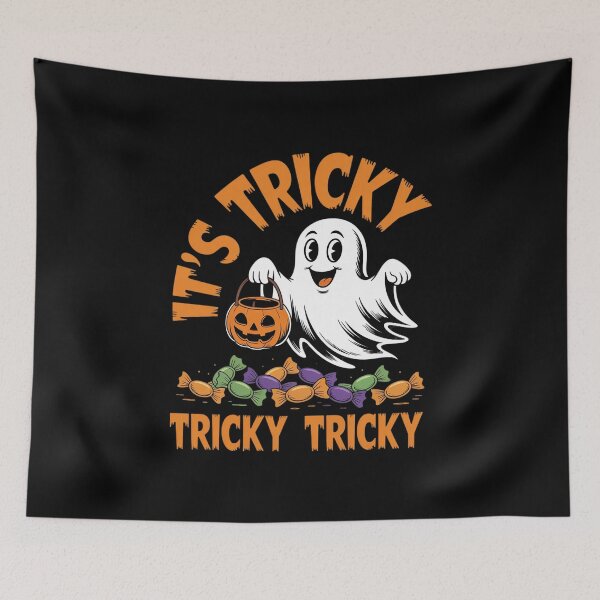 Item preview, It's Tricky Halloween Games Halloween Cute Halloween  designed and sold by MathisBellanger.