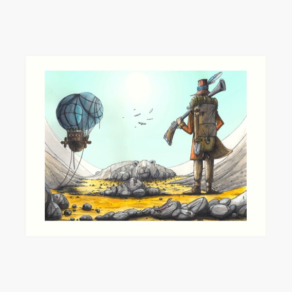 Bear valley Art Print