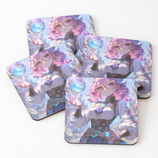 Item preview, Dori Genshin Impact playful merchant dazzling pink anime character designed and sold by HumbertoValveno.