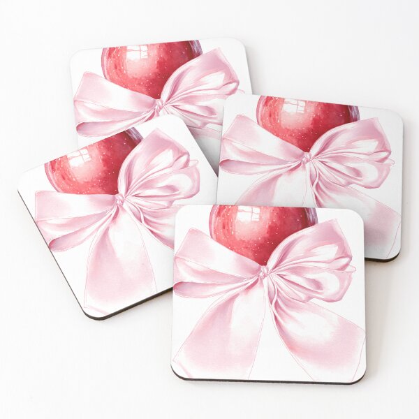 Item preview, Apple with a Pink Ribbon designed and sold by Grafititee.