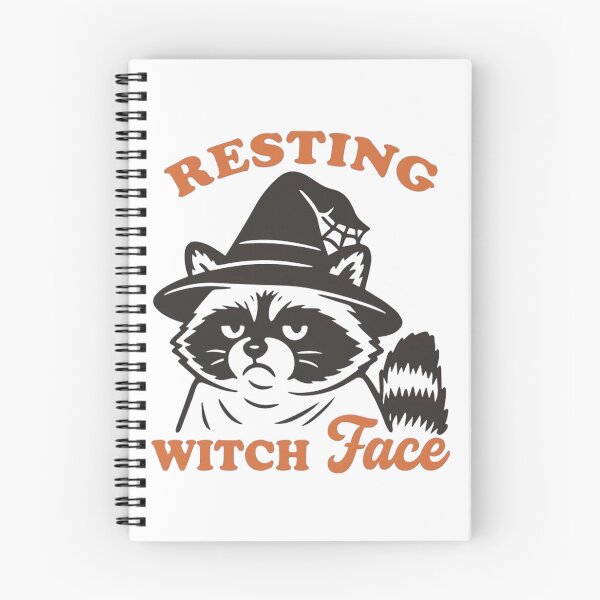 Item preview, Resting Witch Face: Raccoon Halloween Funny Art designed and sold by ChaaiTee.