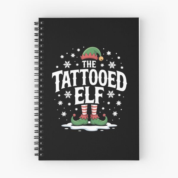 Item preview, The Tattooed Elf Christmas Family Matching Xmas Tattoo designed and sold by blueyeeti.
