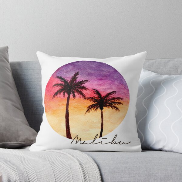 Item preview, Malibu Sunset - Watercolour Painting designed and sold by Pattokarts.