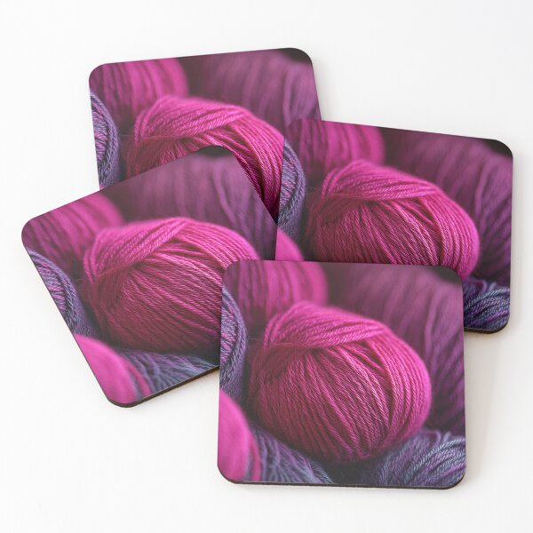 Item preview, Pink yarn balls galore designed and sold by anytka.