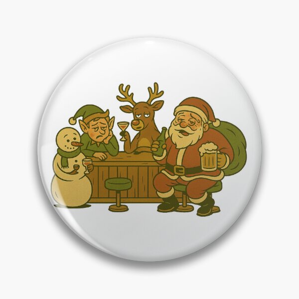 Item preview, Holiday Hangover – Drunk Christmas Crew Skipping Work designed and sold by SilknMarble.