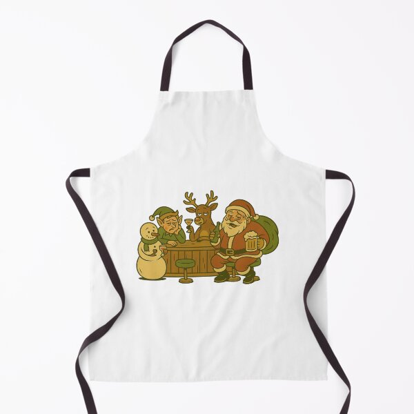 Item preview, Holiday Hangover – Drunk Christmas Crew Skipping Work designed and sold by SilknMarble.