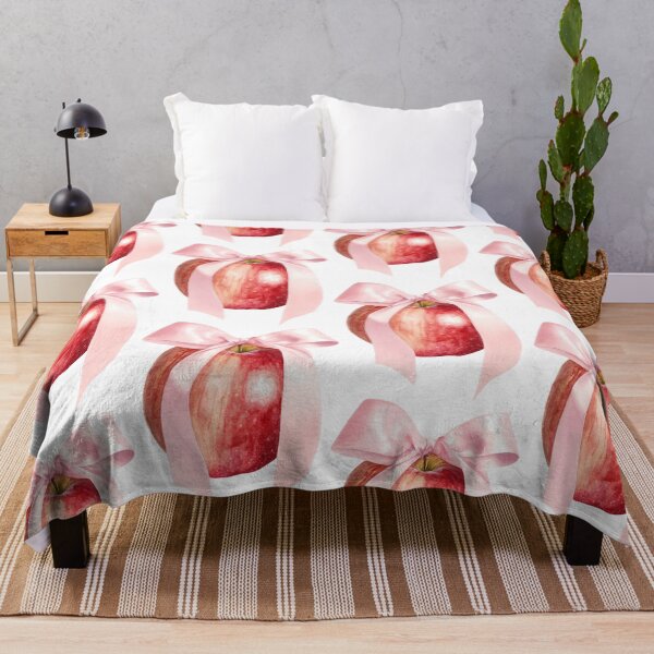 Item preview, Apple with a Pink Ribbon designed and sold by Grafititee.