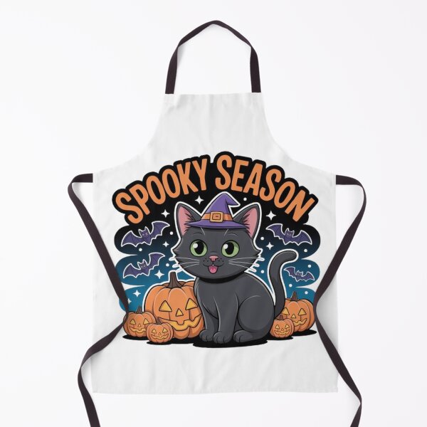 Item preview, Spooky Season Cute Cat Witch designed and sold by VIRAL-PRINTS.