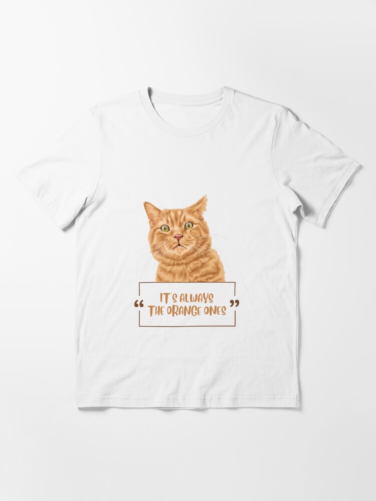 ZTMY GINGER CAT TEE (Yellow) XXL ZTMY GINGER CAT TEE (Yellow
