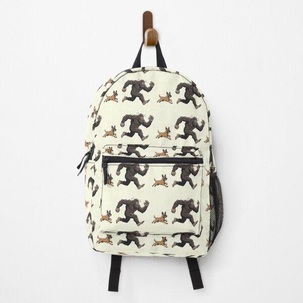 Item preview, Funny Belgian Malinois Bigfoot Chasing Boys Girls Kids designed and sold by FurryHavenPH.
