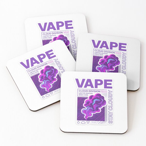 Item preview, VAPE Streetwear Design – Violet Neon Cloud Division designed and sold by House of Taste Vape Designs.