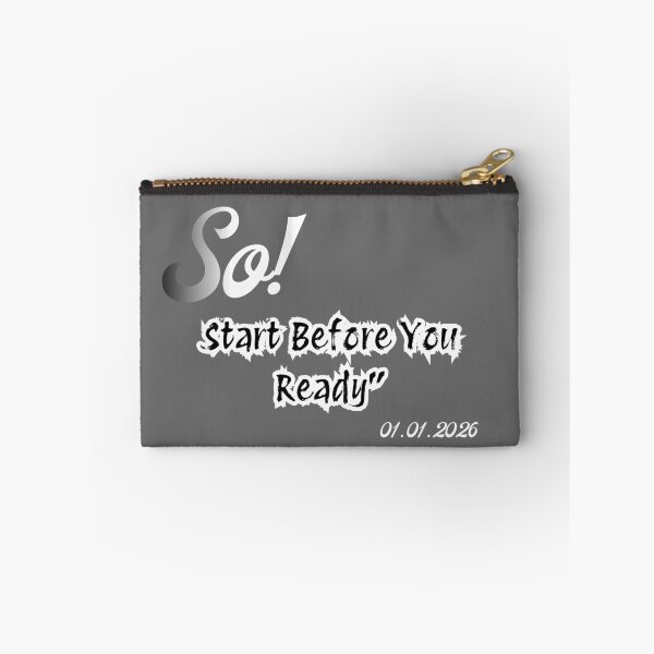 Item preview, Start Before You Ready Inspirational New Year Resolution designed and sold by LANCEWISEMEDIA.