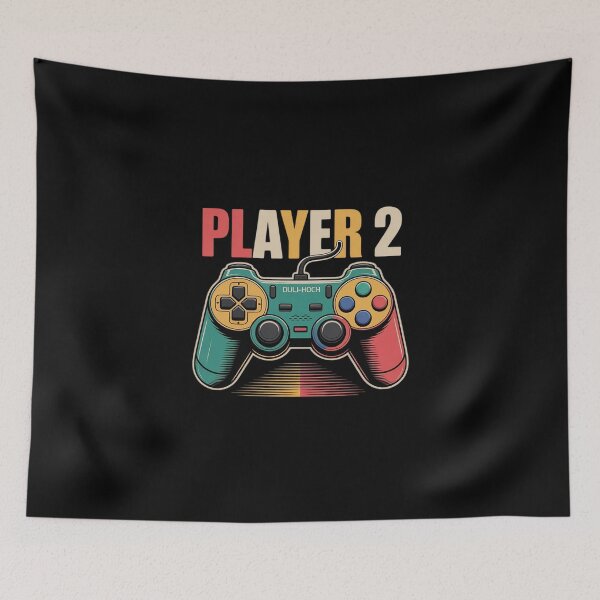 Item preview, Matching Video Gamers Couple Player 1 Player 2.  designed and sold by MathisBellanger.