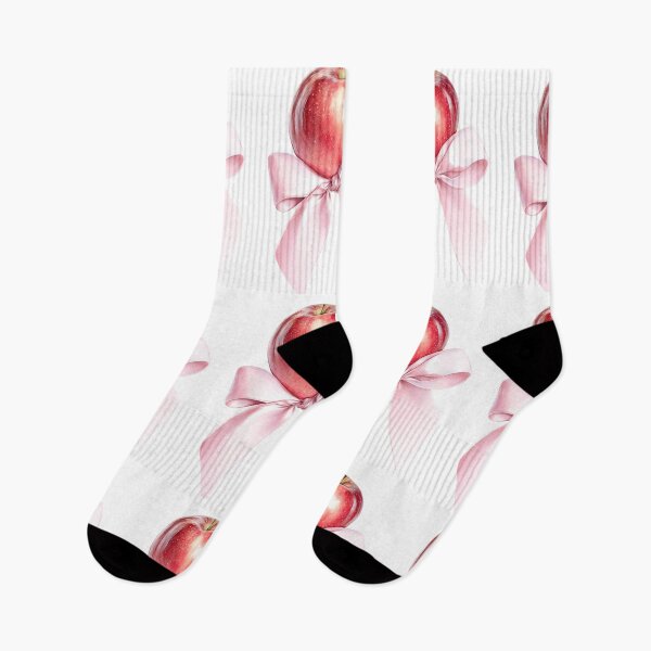 Item preview, Apple with a Pink Ribbon designed and sold by Grafititee.