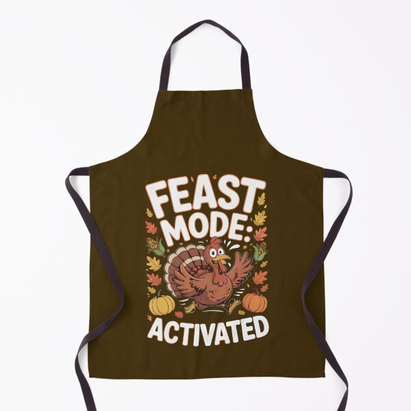 Item preview, A cute product for Thanksgiving—turkey. FEAST MODE: ACTIVATED designed and sold by Gadget80.