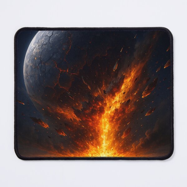 Item preview, The Shatterfall – Cataclysm of Velion-7 designed and sold by MythicmoorArt.