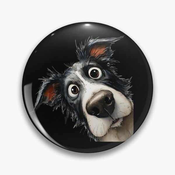 Item preview, Cute Border Collie Dog  ' Sheepdog Glen ' BY SHiRLeY MacARTHuR designed and sold by Shirley MacArthur Art.