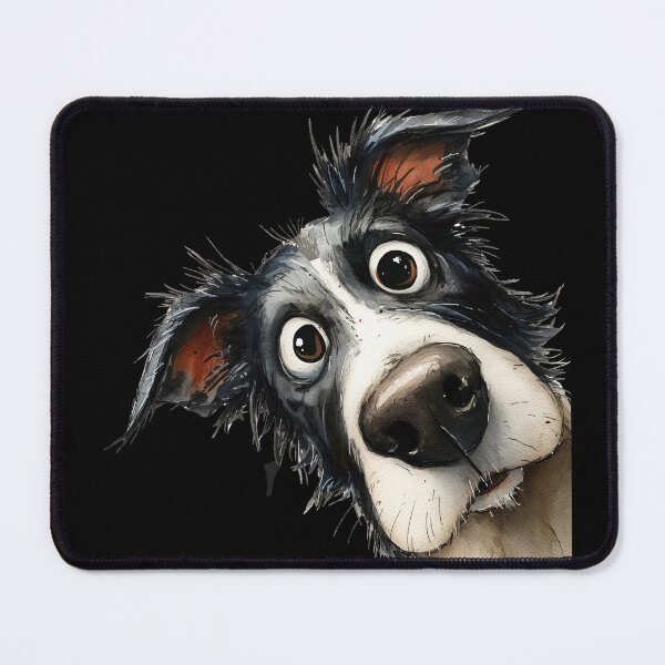 Item preview, Cute Border Collie Dog  ' Sheepdog Glen ' BY SHiRLeY MacARTHuR designed and sold by Shirley MacArthur Art.