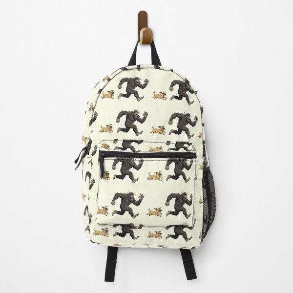 Item preview, Funny Black Mouth Cur Bigfoot Chasing Boys Girls Kids designed and sold by FurryHavenPH.