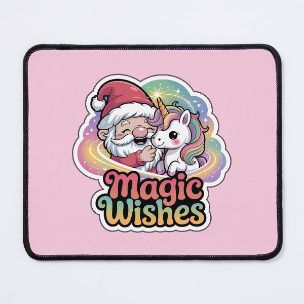 Item preview, christmas gnomes sticker magic wishes gnome unicorn rainbow holiday gift designed and sold by Nuist25.