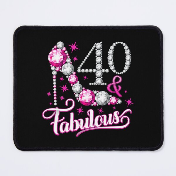 Aperçu de l'œuvre 40e anniversaire. Quarante ans et fabuleux pour les dames, les femmes. créée et vendue par iclipart.