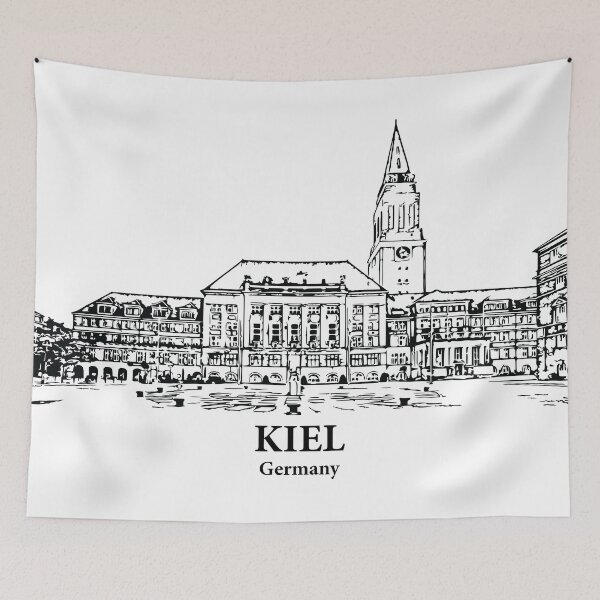 Item preview, Kiel - Germany designed and sold by Lakeric Cityscapes.