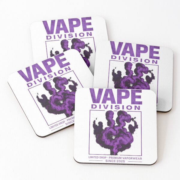 Item preview, VAPE DIVISION – Violet Grunge Vaporwear Design designed and sold by House of Taste Vape Designs.