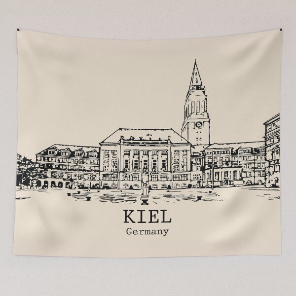 Item preview, Kiel - Germany designed and sold by Lakeric Cityscapes.
