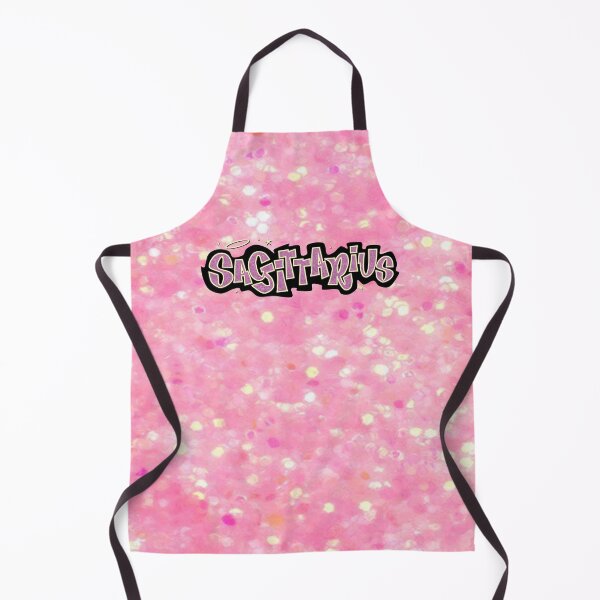 Item preview, sagittarius bratz style - iconic pink glitter font logo cute y2k aesthetic designed and sold by sweetnsourbunny.