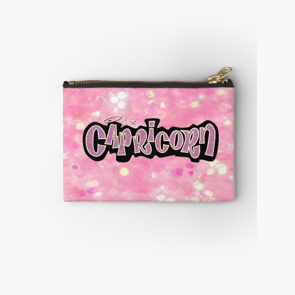 Item preview, capricorn bratz style - iconic pink glitter font logo cute y2k aesthetic designed and sold by sweetnsourbunny.