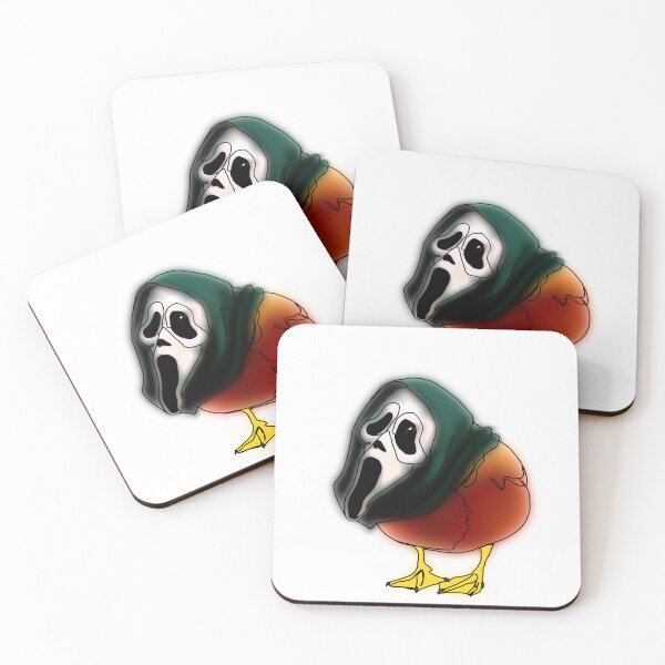 Item preview, Mallard Duck Ghost Face Halloween Costume – animalzinhats designed and sold by Ashley’sAnimalz.